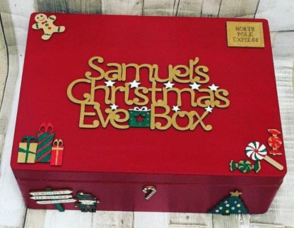 Personalised Medium Christmas Eve Box