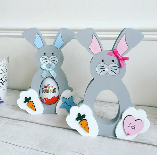 Personalised Large Easter Bunny Egg Holder