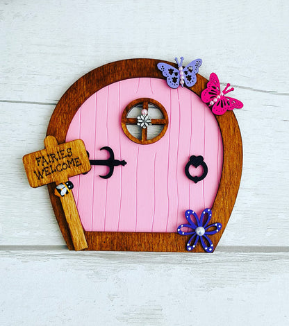 Pink Garden Fairy Door