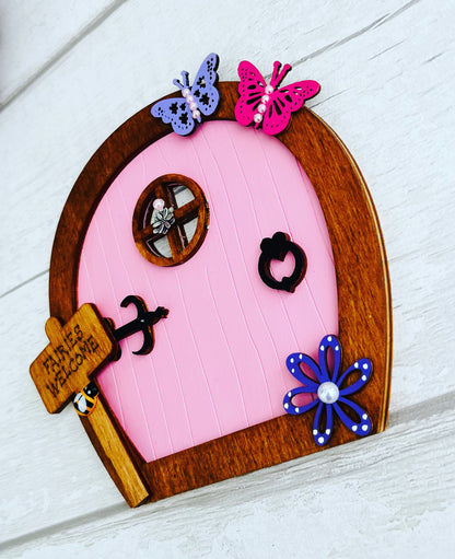 Pink Garden Fairy Door